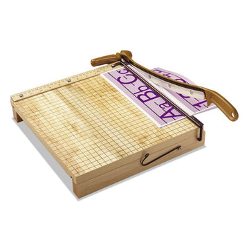 Swingline® Classiccut Ingento Solid Maple Paper Trimmer, 15 Sheets, 12" Cut Length, 12 X 12 freeshipping - TVN Wholesale